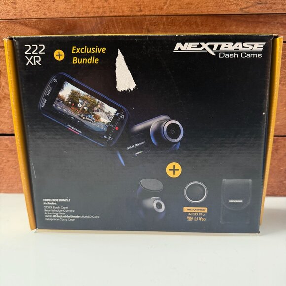 Nextbase 222X Dash Cam Front & Rear 1080p Night Vision Loop Cam Car DVR - Picture 2 of 13